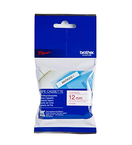 Brother MK232BZ Schriftbandkassetten weiss rot 8mx12mm nicht laminiert für P-touch 60 65 75 80 85 110 Brother MK232BZ Schriftbandkassetten weiss rot 8mx12mm nicht laminiert für P-touch 60 65 75 80 85 110 von Brother