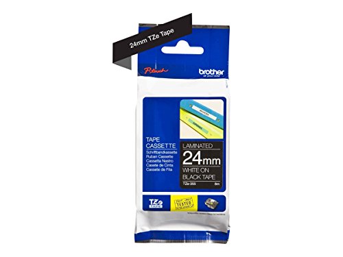 Brother Original P-touch Schriftband TZe-355 (kompatibel mit Brother P-touch P700,- 2430, -D600, -9700PC, -P750W) TZE355, Klein von Brother