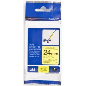 Brother Schriftband TZE-FX651 24mm schwarz/gelb Brother Schriftband TZE-FX651 24mm schwarz/gelb von Brother