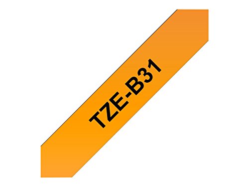 Brother Schriftbandkassette TZB31 12mm orang/black Brother Schriftbandkassette TZB31 12mm orang/black von Brother
