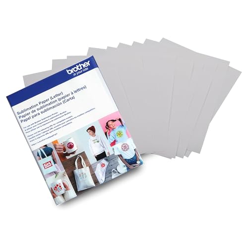 Brother Sublimationspapier 21,5 x 27,9 cm - 100 Blatt Brother Sublimationspapier 21,5 x 27,9 cm - 100 Blatt von Brother