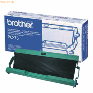 Brother TTR-Refill für Brother FAX-T102/T104/T106 inkl. Kassette von Brother