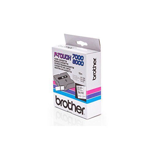 Brother TX151 Thermodirektdrucktechnologie Schwarz von Brother