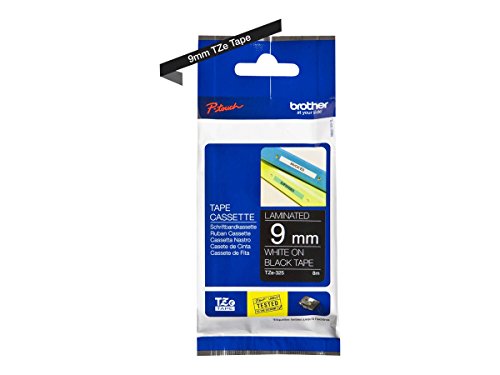 Brother TZ325 Tape 9 mm breit, 8 m schwarz / weiß Brother TZ325 Tape 9 mm breit, 8 m schwarz / weiß von Brother