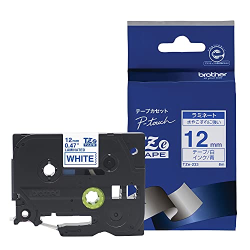 Brother TZE233 Thermodirektdrucktechnologie Blau Brother TZE233 Thermodirektdrucktechnologie Blau von Brother