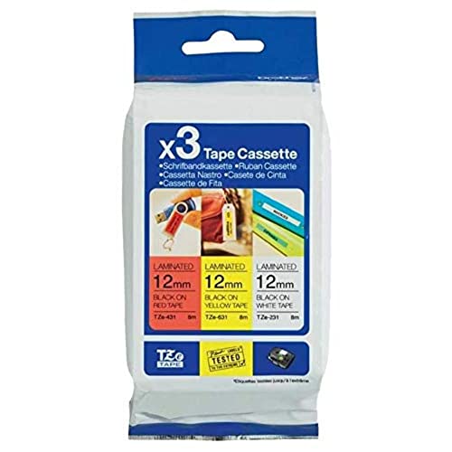 Brother TZe31M3 Schriftbandkassette multipack Brother TZe31M3 Schriftbandkassette multipack von Brother