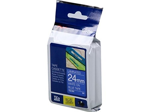 Brother original - Brother P-Touch P 750 Series (TZE-555) - P-Touch Farbband white blue - 24mm x 8m von Brother