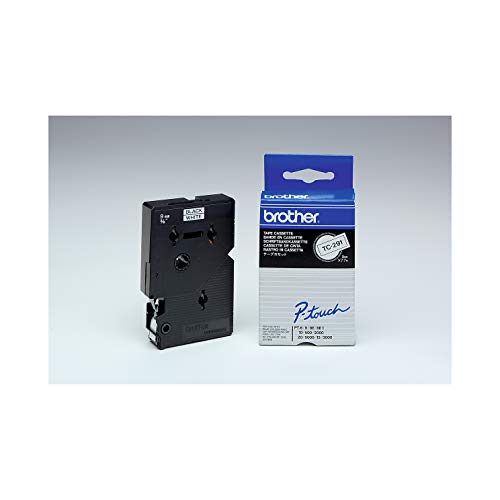 Original Brother TC-291 /, Premium Nylonband, Schwarz, Weiß Original Brother TC-291 /, Premium Nylonband, Schwarz, Weiß von Brother