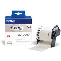 1 brother Endlosetikett für Etikettendrucker DK-22212 weiß 62,0 mm x 15,24 m 1 brother Endlosetikett für Etikettendrucker DK-22212 weiß 62,0 mm x 15,24 m von Brother