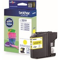 brother LC-221Y gelb Druckerpatrone brother LC-221Y gelb Druckerpatrone von Brother