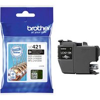 brother LC-421BK schwarz Druckerpatrone brother LC-421BK schwarz Druckerpatrone von Brother