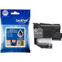 brother LC-521BK schwarz Druckerpatrone brother LC-521BK schwarz Druckerpatrone von Brother