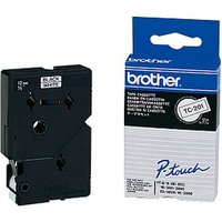 brother Schriftband TC-201 TC201, 12 mm schwarz auf weiß brother Schriftband TC-201 TC201, 12 mm schwarz auf weiß von Brother