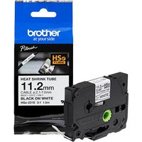 brother Schrumpfschlauch HSe-231E HSE231E, 11,2 mm schwarz auf weiß brother Schrumpfschlauch HSe-231E HSE231E, 11,2 mm schwarz auf weiß von Brother