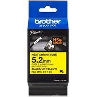 brother Schrumpfschlauch HSe-611E HSE611E, 5,2 mm schwarz auf gelb brother Schrumpfschlauch HSe-611E HSE611E, 5,2 mm schwarz auf gelb von Brother