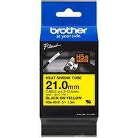 brother Schrumpfschlauch HSe-651E HSE651E, 21 mm schwarz auf gelb brother Schrumpfschlauch HSe-651E HSE651E, 21 mm schwarz auf gelb von Brother