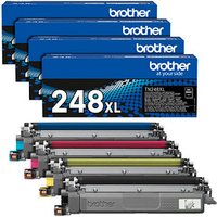 brother TN-248XLBK/C/M/Y schwarz, cyan, magenta, gelb Toner, 4er-Set brother TN-248XLBK/C/M/Y schwarz, cyan, magenta, gelb Toner, 4er-Set von Brother