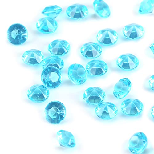 1000pcs 6 Mm Klare Acrylperlen Vase Füllstoff Hochzeitsfeier DIY -Ornament Accessoires, Elegantes Funkeln für Hochzeitsdekorationen, Vasen und DIY -Handwerks (BLUE) von Brrnoo