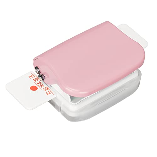 6 Lochpunsch, Papierloch Puncher mit 0,37 -Zoll -Lochabstand Handbuch Bindmaschinen Mehrzweck 6 Löcher Cinch Book Bindungsmaschine Loch Puncher für Home Office Flipchart Inner (#1) (#2) (#3) von Brrnoo