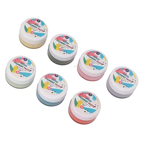 Alkoholtinten für Harz, 7 Stcs Harzpigmentpaste Harzfarbe Pigment Epoxidharzfarbe Pigment 7 Farben Hohe Konzentration DIY Handgefertigte Farbpigmentpigment für Epoxidharz Alkoholtinten für Harz, 7 Stcs Harzpigmentpaste Harzfarbe Pigment Epoxidharzfarbe Pigment 7 Farben Hohe Konzentration DIY Handgefertigte Farbpigmentpigment für Epoxidharz von Brrnoo