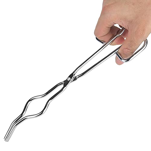 BRRNOO Tiegelstere Stahlstahl-Tiegel, 100% Brandneu, Hochwertiges Design, Nicht Rutschfeste Pfoten für Sichere Griffe, Tragbar und Bequem, 7 Mm, Fehlerfreier Center-Nieten, (250 mm) von Brrnoo