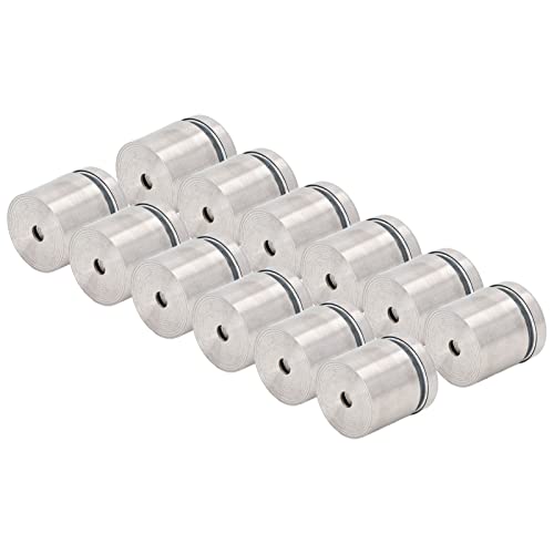 Brrnoo Abstandsschrauben, 12 Prozent Edelstahl -Abstandsschrauben für Acryl 25x25mm Edelstahl -Wandschild Werbehalterungen Nägel Zum Hängenden Bilderrahmen Brrnoo Abstandsschrauben, 12 Prozent Edelstahl -Abstandsschrauben für Acryl 25x25mm Edelstahl -Wandschild Werbehalterungen Nägel Zum Hängenden Bilderrahmen von Brrnoo