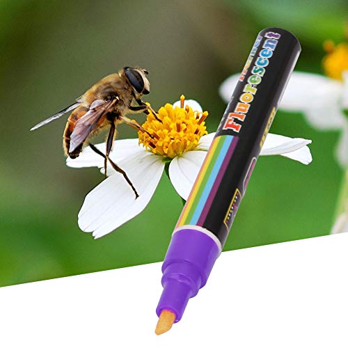 Brrnoo Bienenstift, Imker Ausrüstung Plastik Biene Königin Marker Stiftkönigin Bienenmarker Stift Marker Stift Imker Markierwerkzeuge Zum Sicheren Markieren von Königin Bienen (PURPLE) von Brrnoo