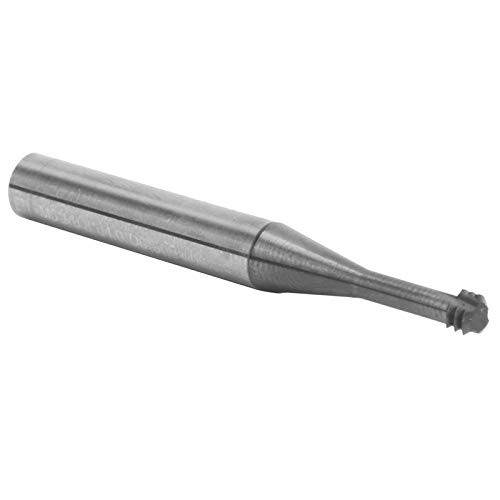 CNC -Bits, Frässesträger 3 - Flöte CNC Mühlenrouter für Holzbearbeitungsmetrik 60 ° Wolfram Stahlgewinde Gravur Werkzeug M5x0.8xd6x50 von Brrnoo