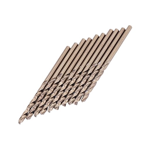 Cobalt Bohrbohrbit Set, 1,0-5,0 Mm M35 HSS CO-Bohrer Set Twistber-Metallbohrer-Bits Metallbohrbits Bohrbits mit 135 Grad Split-Punkt-Spitze Zum Bohren auf Edelstahl (4,5 mm) von Brrnoo