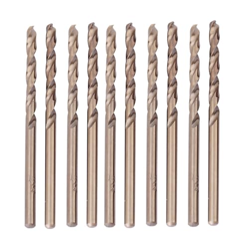 Cobalt Bohrbohrbit Set, 1,0-5,0 Mm M35 HSS CO-Bohrer Set Twistber-Metallbohrer-Bits Metallbohrbits Bohrbits mit 135 Grad Split-Punkt-Spitze Zum Bohren auf Edelstahl (5 mm) von Brrnoo