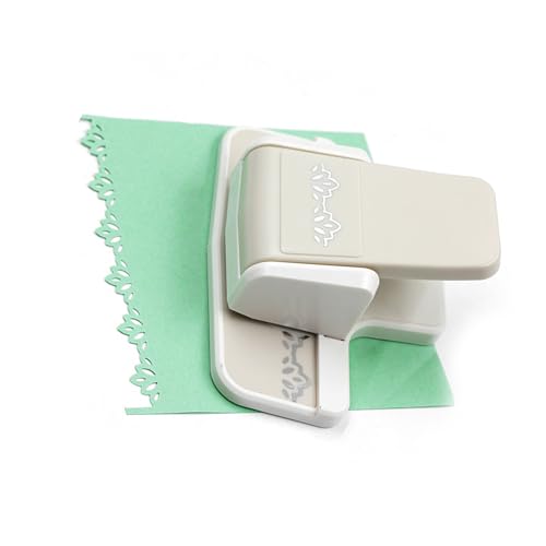 Eckschneider, Papierschläge Zum Handwerk mit Mehrfarbigem EDGER Border Border Punch Blumen Puncher Blühen Quadrate Eckpunsch für -Projekte Papierhandwerk (08 blühendes Muster) von Brrnoo