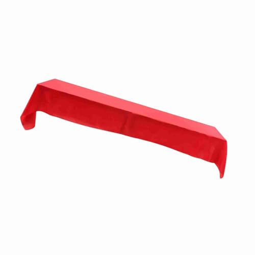 Färbung Resistent 145x320 cm Rechtecktischabdeckung für Bankett-Hochzeitsfeierdekor, Premium Haltlable Falten-resistente Polyester-Tischdecke mit Einteiliger Nahtloser Design, von Brrnoo