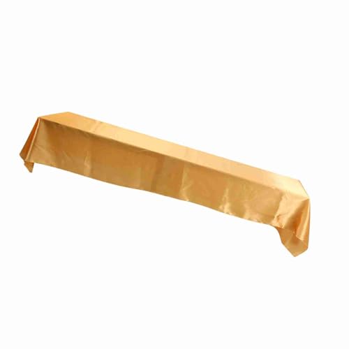 Färbung Resistent 145x320 cm Rechtecktischabdeckung für Bankett-Hochzeitsfeierdekor, Premium Haltlable Falten-resistente Polyester-Tischdecke mit Einteiliger Nahtloser Design, Färbung Resistent 145x320 cm Rechtecktischabdeckung für Bankett-Hochzeitsfeierdekor, Premium Haltlable Falten-resistente Polyester-Tischdecke mit Einteiliger Nahtloser Design, von Brrnoo