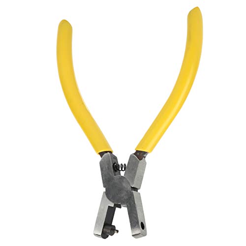Gürtel-Lochstanzer für Leder - Leder-Stanzwerkzeug, Leder-Lochstanzer, Leder-Handreparaturwerkzeug, Band-Riemen-Verbindung, Uhren-Lochzange, Öse für Gürtel, Schuhe, 6 Zoll, 2 Mm Gürtel-Lochstanzer für Leder - Leder-Stanzwerkzeug, Leder-Lochstanzer, Leder-Handreparaturwerkzeug, Band-Riemen-Verbindung, Uhren-Lochzange, Öse für Gürtel, Schuhe, 6 Zoll, 2 Mm von Brrnoo
