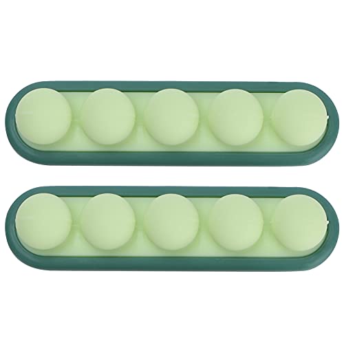 Kabelhalter, Kabelhalter für den Nachttisch -Ladegerät mit Self -Ladungsdaten Kabel -Speicher 2 Packs Desktop Silikonkabel -Kabelorganisator Zum Abschluss von Kabel Wickler (#1) (#2) von Brrnoo