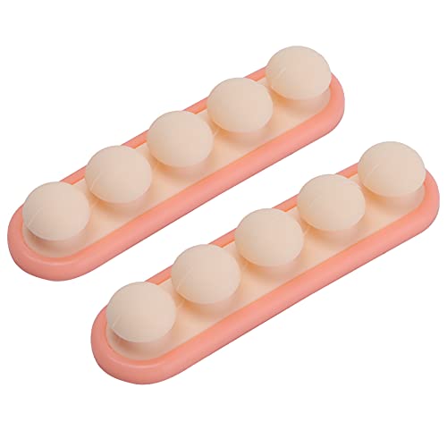 Kabelhalter, Kabelhalter für den Nachttisch -Ladegerät mit Self -Ladungsdaten Kabel -Speicher 2 Packs Desktop Silikonkabel -Kabelorganisator Zum Abschluss von Kabel Wickler (#1) von Brrnoo