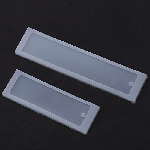 Rechteck Lesezeichen Schimmel Silikonform Making Epoxidharz Schmuck Handwerk, Haltbar Wiederverwendbare Flexible, für Schlüsselbundwagen-Handwerkskanäle, Hitzebeständige Rechteck Lesezeichen Schimmel Silikonform Making Epoxidharz Schmuck Handwerk, Haltbar Wiederverwendbare Flexible, für Schlüsselbundwagen-Handwerkskanäle, Hitzebeständige von Brrnoo