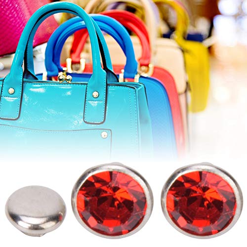 Strassnieten, Diamantnieten Kristall Diamant Studs 50 Sets Strassnieten Strasskristall Nieten Lederbag Kleidung Dekoration (#4) von Brrnoo