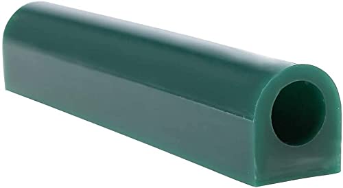 T200 grüne Schnitz-Wachsröhre,Schmuck-Ring-Werkzeug,solide Wachsröhre,runde Wachsröhre mit zentralem Loch,Schnitz-Wachsring-Rohr zum Herstellen von Ringen,Gießen leerer großer flacher Seite Tube von Brrnoo