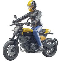 bruder 63053 Scrambler Ducati Full Throttle Spielfiguren-Set von Bruder