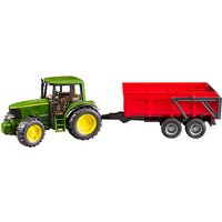 bruder John Deere 6920 Traktor mit Wannenkippanhänger 2057 Spielzeugauto von Bruder