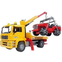 bruder MAN TGA Abschlepp-LKW mit Geländewagen 2750 Spielzeugauto bruder MAN TGA Abschlepp-LKW mit Geländewagen 2750 Spielzeugauto von Bruder