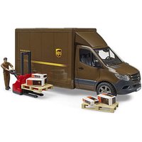 bruder MB Sprinter UPS mit Fahrer und Zubehör 02678 Spielzeugauto von Bruder