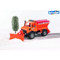 bruder Mercedes-Benz Unimog Winterdienst mit Räumschild 2572 Spielzeugauto von Bruder