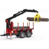 bruder Rückeanhänger mit Ladekran 2252 Spielzeugauto bruder Rückeanhänger mit Ladekran 2252 Spielzeugauto von Bruder