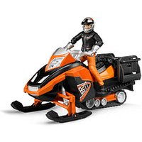 bruder Snowmobil mit Fahrer 63101 Spielzeugauto von Bruder