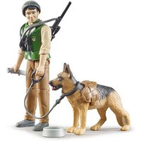 bruder bworld 62660 Förster mit Hund Spielfiguren-Set von Bruder