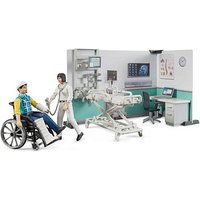 bruder bworld 62711 Krankenstation Spielfiguren-Set von Bruder