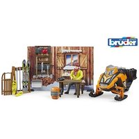 bruder bworld Berghütte mit Snowmobil 63102 Zubehörset für Spielzeugautos bruder bworld Berghütte mit Snowmobil 63102 Zubehörset für Spielzeugautos von Bruder