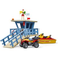 bruder bworld Life Guard Station 62780 Spielzeugauto von Bruder